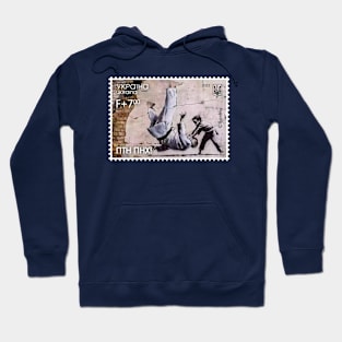 Ukraine Stamp ПТН ПНХ! (FCK PTN!) by Banksy. Ukrainian Postage Stamp / Banksy Graffiti Hoodie